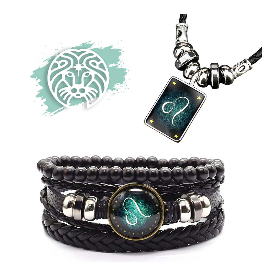 Sternzeichen Armband + Halskette Gratis