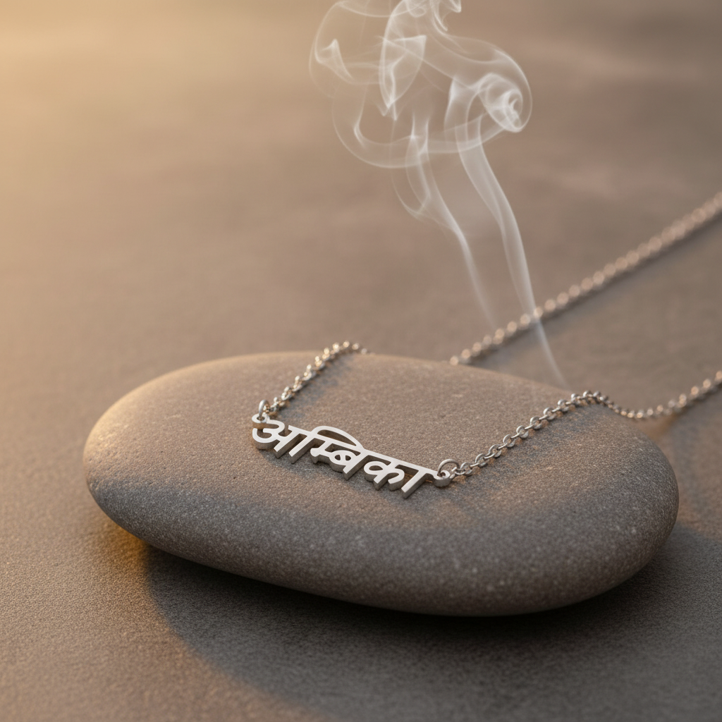 Personalized Sanskrit Necklace