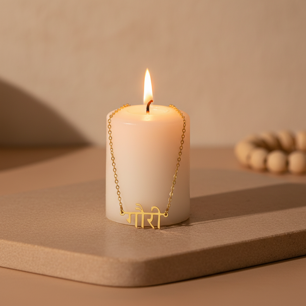 Personalized Sanskrit Necklace