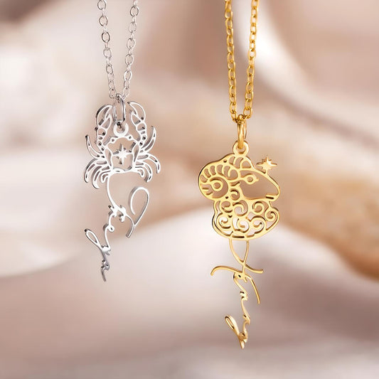 Collier Signe Astrologique Personnalisé