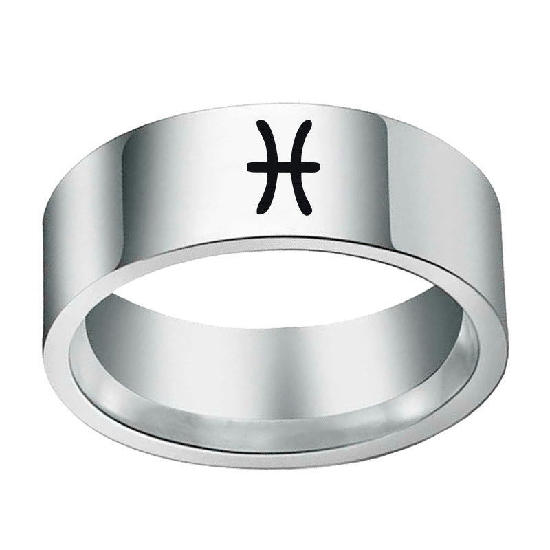 Astrologisches Zeichen Ringe