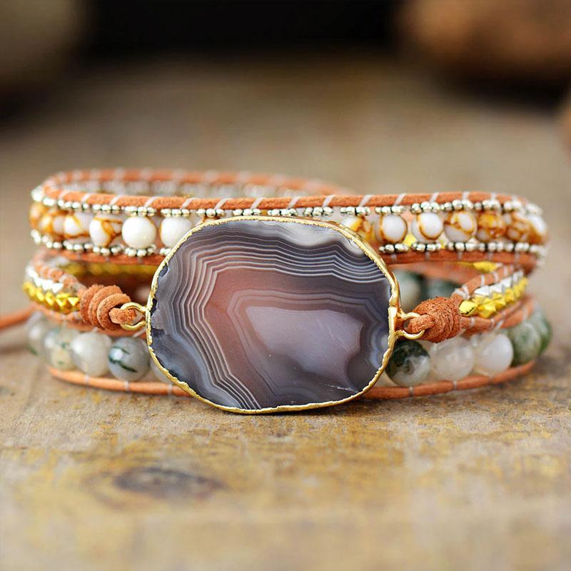 Bracelet en Agate